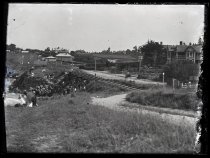 Railway line, northern Caroline Bay, Timaru