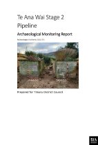 Te Ana a Wai stage 2 pipeline: archaeological monitoring report
