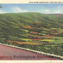 Blue Ridge Mountains from the Skyline Drive, VA