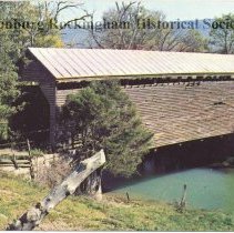 Private Covered Bridge Crossing Smith Creek South of New Market, VA