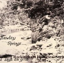 Rawley Springs. Boulder Rock on Mountain Run.