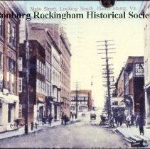 Main St. looking south, Harrisonburg, Va.