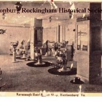 Kavanaugh Hotel Barber Shop, Harrisonburg, Va.