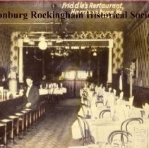 Inside Friddles Restaurant, Harrisonburg, Va.