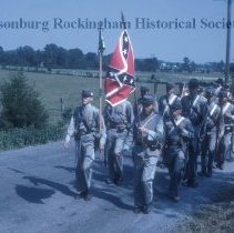 Civil War reinactment of The Battle at New Market Virginia.