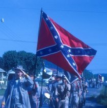 Civil War reinactment of The Battle at New Market Virginia.