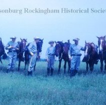 Civil War reinactment of The Battle at New Market Virginia.