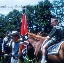 Civil War reinactment of The Battle at New Market Virginia.