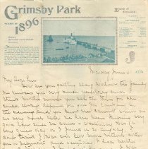 Letter Grimsby Park Letterhead