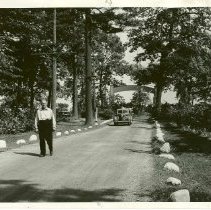 George Fair walking down Phelp
