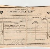 Conoco receipts, 1942