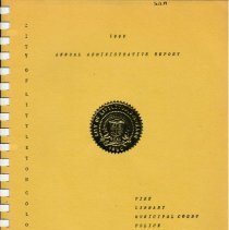 Annual Administrative Report, 1966
