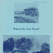 Booklet containing need, layout and statistics for new library; 1964