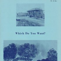 Booklet contains information on old library and need for new library; 1964