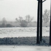 S. Platte River, threatened flooding, Spring, 1970