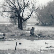 Flooded land near S. Platte River, Spring, 1970