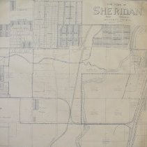 XX-0680, Map, "The Town of Sheridan and Vicinity, Arapahoe County"