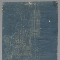 Map of Knight Water System in Littleton; c.1900