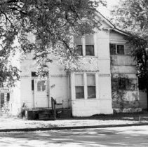 Left view of house at 5515 So. Sycamore Street, Littleton, 1973