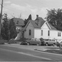Right front view of house at 2596 W. Alamo, on SE corner with Curtice St.,