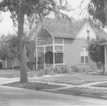 Street view, right side, Stone House, 2546 West Alamo, Littleton, 1972