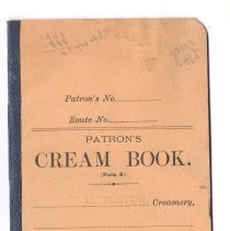XX-1127, Patron's Cream Book, Fred Bemis, 1888
