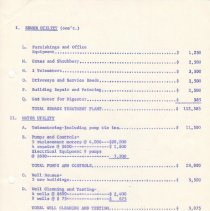 Report estimating damage caused by 1965 flood; 17 June, 1965