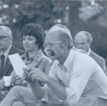 City Staff & City Council Meeting at Museum; October, 1974.