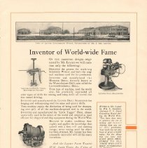 Leyner Tractor Linapede booklet; c.1919.