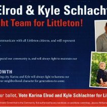 Karina Elrod. Kyle Schlachter. 2017. city council