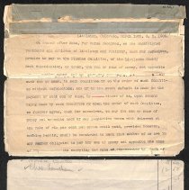 Campaign expenses for election of Littleton as Arapahoe County seat; 1904.