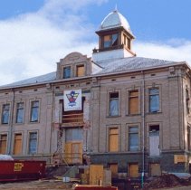 Littleton Municipal Courthouse during renovation 1998