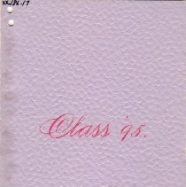 Commencement program for Littleton High School, Class of 1895; 1895.