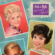 Postcard for Morine's Salon in Littleton; 1964.