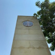 WWII Memorial, Littleton, Victory Medal 2, 2021