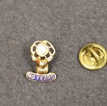 Elk Lodge 40 year commemorative pin