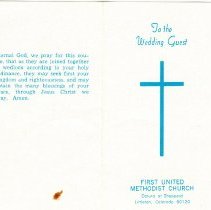 Wedding Guest Instructions, Exterior