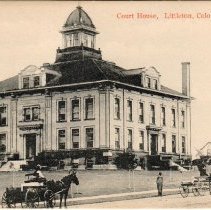 Littleton Postcard, Image of Court House