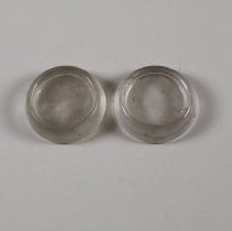 Caster Cups, 2023.2.17a-b. A on left B on right