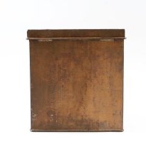 Storage box, verso