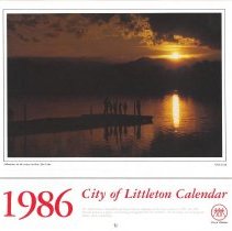 1986 City of Littleton Wall Calendar