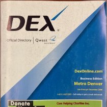 Dex Metro Denver Business Edition Directory; 2006.