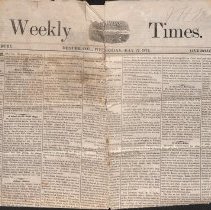 Front page, top half