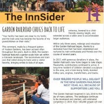 The Innsider newsletter for Hudson Gardens; 2018.