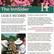 The Innsider newsletter for Hudson Gardens; 2019.