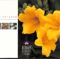 Promotional booklet for Hudson Gardens; unknown date.
