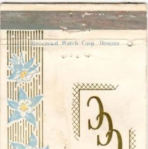 2024.6 White Columbine Country Club Matchbook