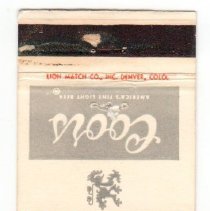 2024.17 Matchbook Cover