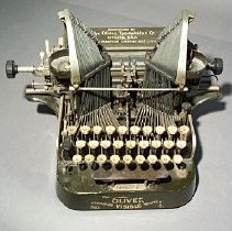 typewriter, manual