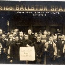 Volunteers Ready to Leave   May 5 - 1917